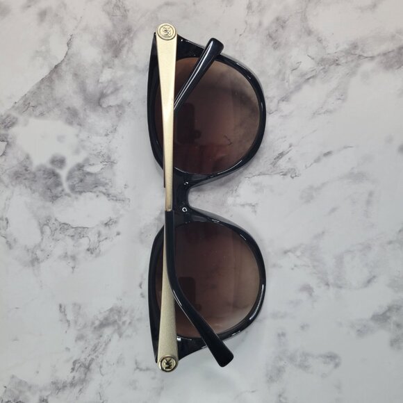 Michael Kors MK2078 (Cape Cod) Women's Sunglasses Black Gold Frame 54-20-140 - Picture 11 of 12